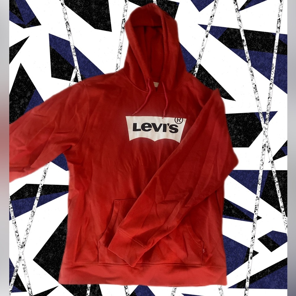 Levi’s Men XL Red Logo Hoodie